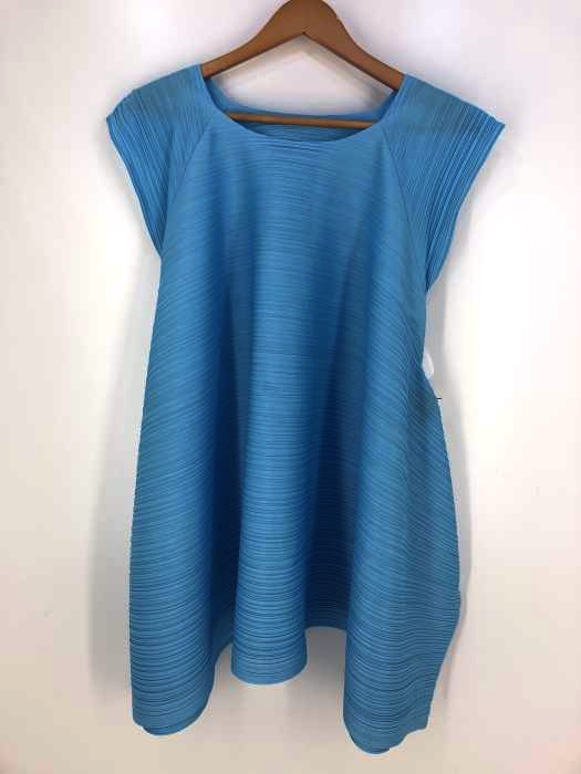 PLEATS PLEASE ISSEY MIYAKE（プリーツプリーズイッセイミヤケ） ノースリーブプリーツロングカットソー レディース トップス