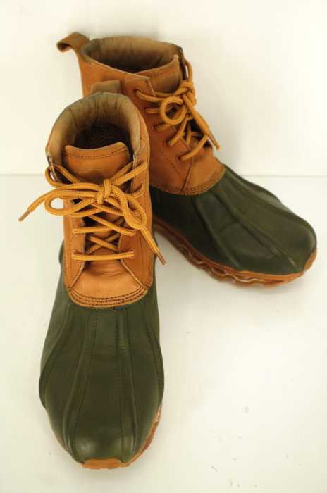 name. × Tomo&co () 15AWエアソールバイカラーブーツ メンズ シューズ
