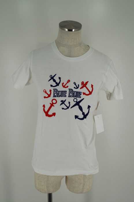 BLUE BLUE（ブルーブルー） イカリロゴプリントTシャツ メンズ トップス