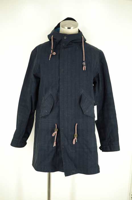CASH CA（カシュカ） ヘリンボーンロング丈ジャケット メンズ アウター