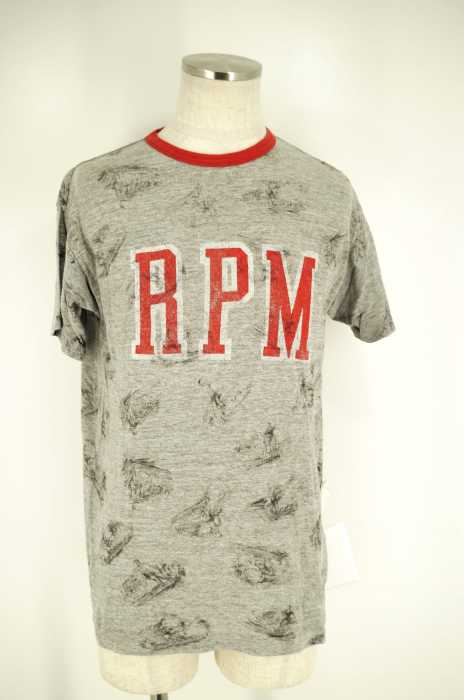 45rpm （フォーティーファイブアールピーエム） プリントリンガーTシャツ メンズ トップス
