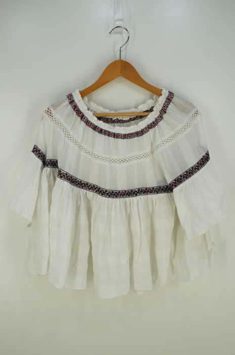 THE SHINZONE (ザ シンゾーン) O FF SHOULDER PEASANT BLOUSE レディース トップス