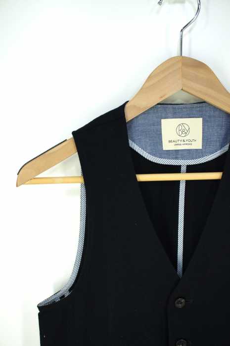 BEAUTY & YOUTH UNITED ARROWS (ビューティーアンドユースユナイテッドアローズ) コットンベストジャケット メンズ トップス