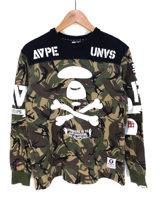 AAPE BY A BATHING APE(エーエイプバイアベイシングエイプ) プリントカットソー メンズ トップス