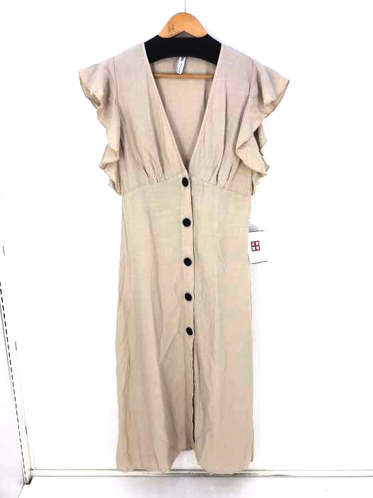 ZARA（ザラ） フロントボタンワンピース レディース ワンピース