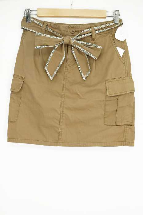 UNITED ARROWS green label relaxing （ユナイテッドアローズグリーンレーベルリラクシング） リボンベルト付スカート レディース スカート