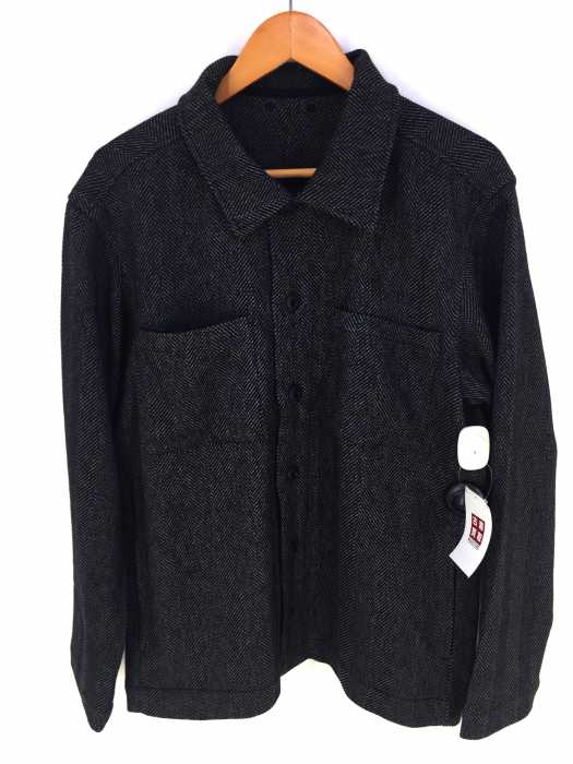 SOPHNET. (ソフネット) BIG HERRINGBONE DOUBLE POCKET SHIRT メンズ トップス