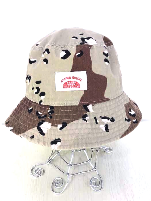 ROUND HOUSE（ラウンドハウス） カモフラバケットハット レディース 帽子