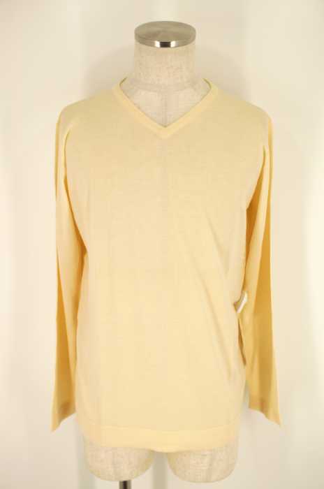 JOHN SMEDLEY FOR TOMORROWLAND (ジョンスメドレー) Vネックニットトップス メンズ トップス