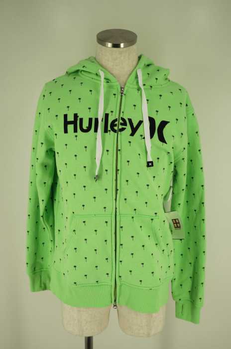 Hurley(ハーレー) 総柄ダブルジップスウェットパーカー メンズ トップス