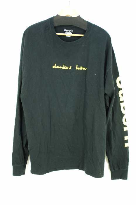 DankeSchon × champion （ダンケシェーン チャンピオン） 刺繍クルーネックTシャツ レディース トップス