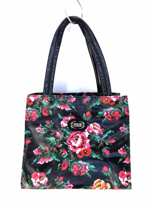 FEILER（フェイラー） 花柄 エナメルハンドバッグ レディース バッグ