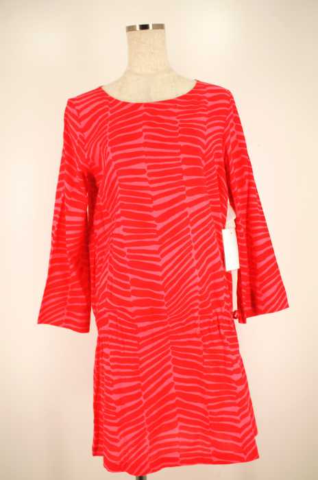 marimekko （マリメッコ） 総柄腰絞りワンピース レディース ワンピース
