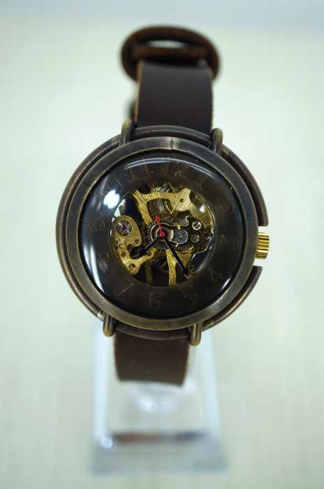 USED （ブランド不明） スケルトンウォッチ　時計 メンズ ファッション雑貨