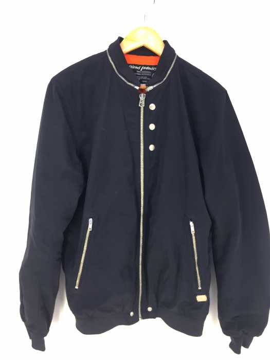 DIESEL (ディーゼル) 裏地レスキューカラー ジップアップブルゾン MA-1 メンズ アウター