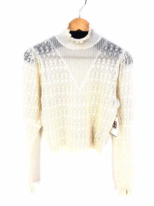ZARA（ザラ） ハイネックニットソー レディース トップス