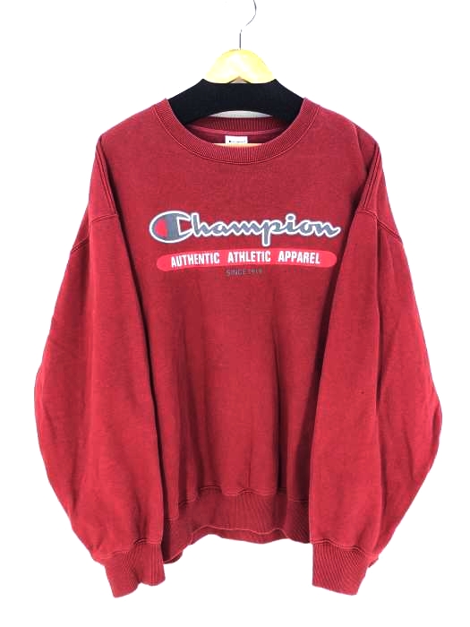 Champion（チャンピオン） ロゴプリント クルーネック メンズ トップス