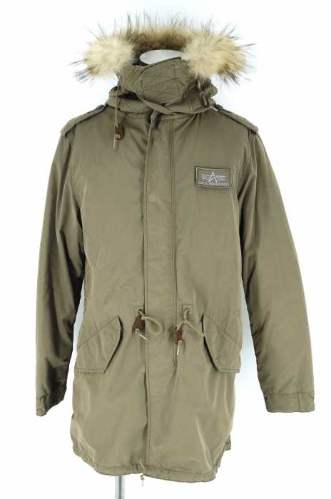 ALPHA INDUSTRIES （アルファインダストリーズ） M-51 ライナー付きモッズコート メンズ アウター