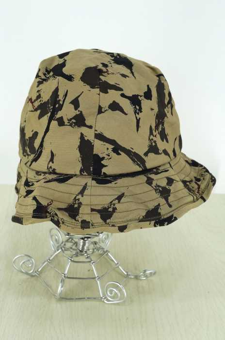 BEAMS×CA4LA(ビームス×カシラ) 総柄バケットハット レディース 帽子