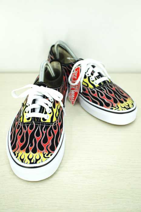 VANS （バンズ ） MASH UP AUTHENTIC フレイムパターン メンズ シューズ