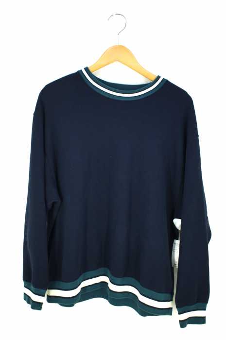 BEAUTY & YOUTH UNITED ARROWS (ビューティーアンドユースユナイテッドアローズ) ラインリブビッグスウェット メンズ トップス