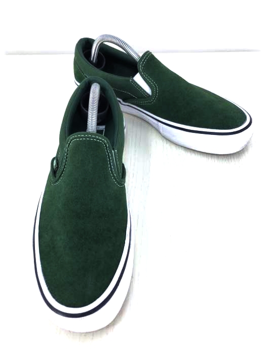 VANS(バンズ) Slip-on Pro スウェード キャンバス USA企画 メンズ シューズ