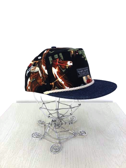 THE AMPAL CREATIVE(ザアンパルクリエイティブ) 総柄 プリント 6パネル USA製 メンズ 帽子