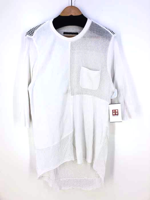 TALKING ABOUT THE ABSTRACTION（トーキングアバウトザアブストラクション） メッシュカットソー メンズ トップス