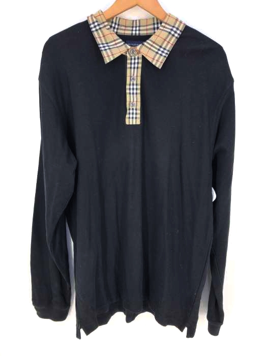 BURBERRY GOLF（バーバリーゴルフ） 襟ノバチェック鹿の子シャツ メンズ トップス