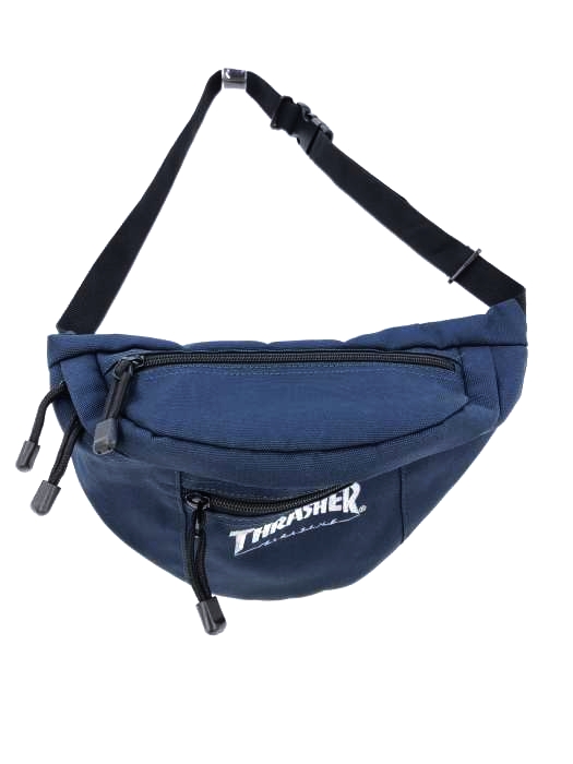 THRASHER(スラッシャー) ロゴ刺繍 cordura ボディバッグ メンズ バッグ