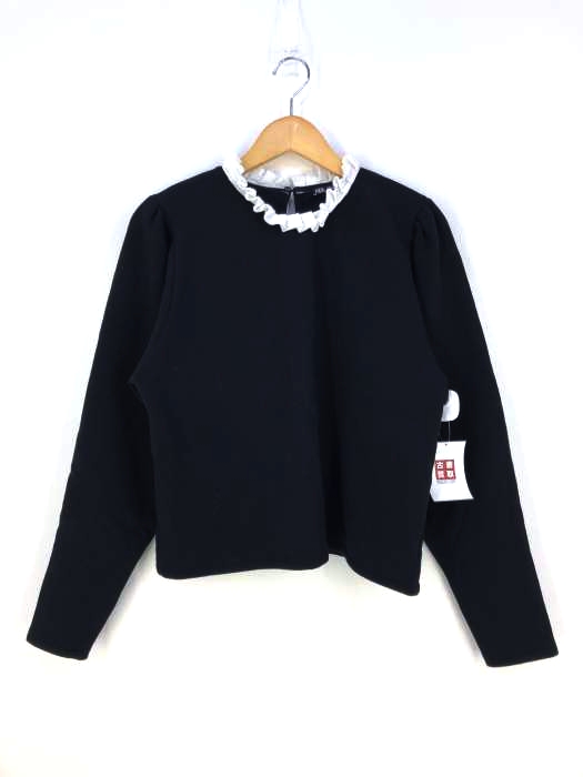 ZARA（ザラ） フリルネックトレーナー レディース トップス