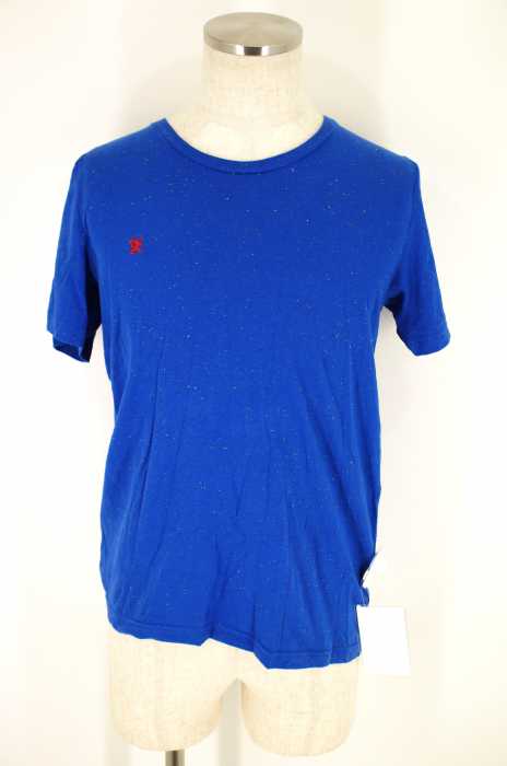 R.NEWBOLD(アールニューボールド) 刺繍入りデザインTシャツ メンズ トップス