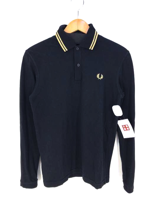 FRED PERRY(フレッドペリー) ワンポイント刺繍 鹿の子ポロシャツ イングランド製 メンズ トップス