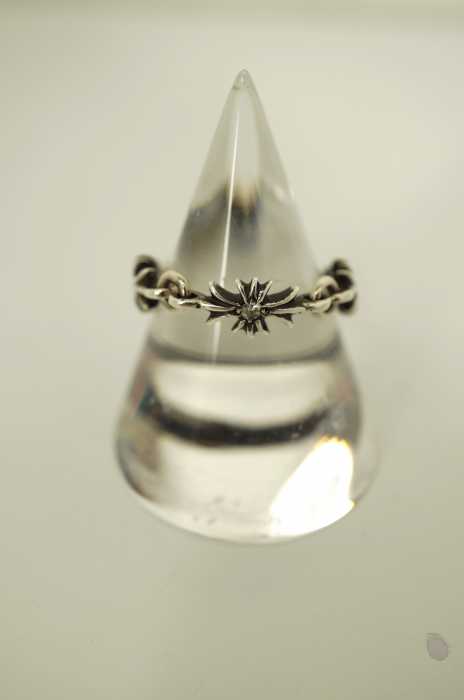 CHROME HEARTS（クロムハーツ） タイニーE CH プラスダイシルバーリング メンズ アクセサリー