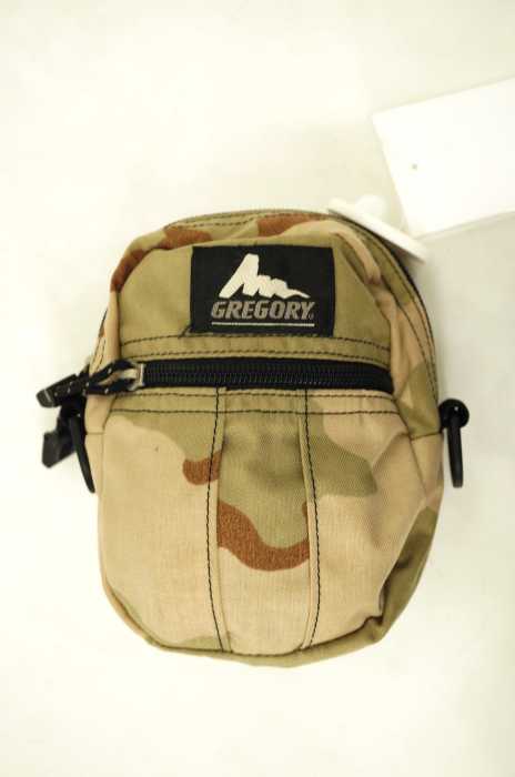 GREGORY (グレゴリー) USA製 カモ柄ポーチ メンズ ファッション雑貨