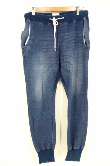 BLUEY (ブルーイ) INDIGO LOOPBACK PANTS メンズ パンツ