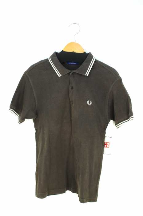 FRED PERRY (フレッドペリー) フロント刺繍入りポロシャツ メンズ トップス