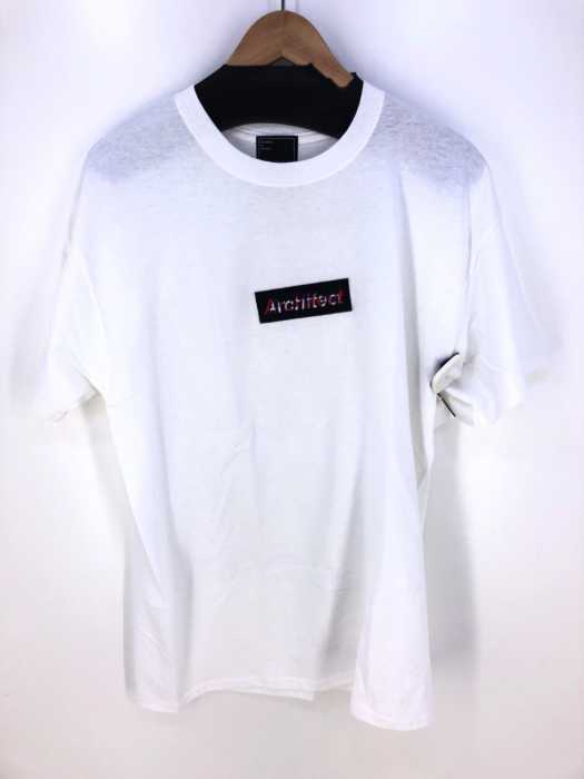 Architect 4. Archive（エーフォーエー） BOXロゴ　バックプリントTシャツ メンズ トップス