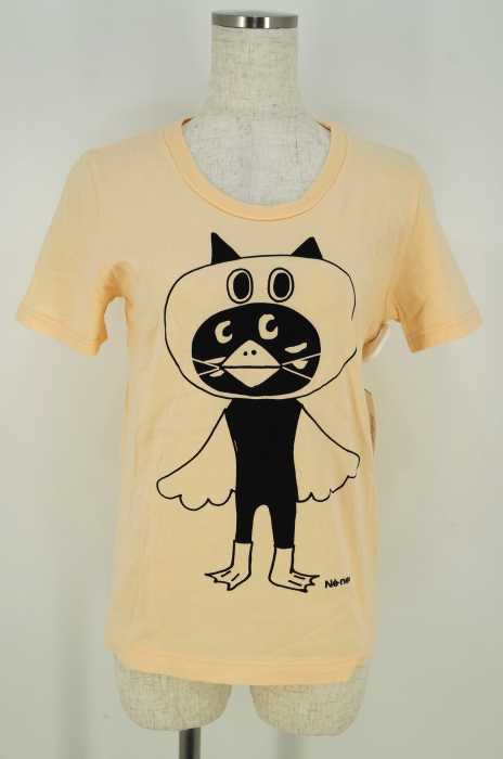 Ne-net (ネネット) プリント入り半袖Tシャツ レディース トップス