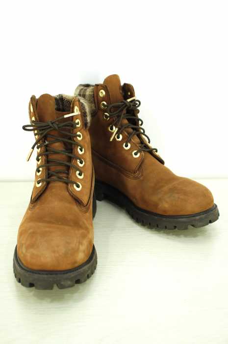 Timberland × WOOLRICH(ティンバーランド ウールリッチ) トレッキングブーツ メンズ シューズ