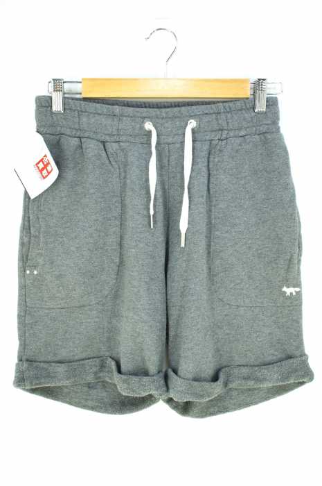 maison kitsune （メゾンキツネ） PIQUE LOOP JOG SHORTS DARK GRE メンズ パンツ
