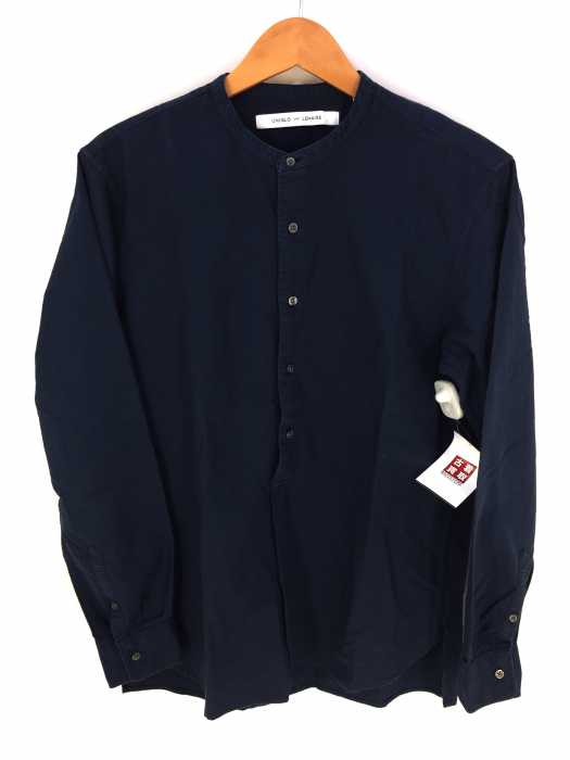 UNIQLO AND LEMAIRE (ユニクロアンドルメール) バンドカラーシャツ メンズ トップス