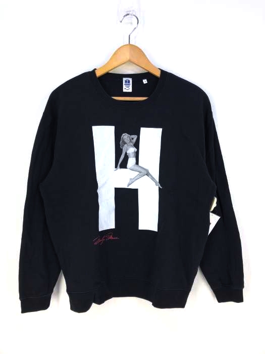 HR MARKET（ハリウッドランチマーケット） MARILYN MONROE HRMビッグHクルーネックスウェット メンズ トップス