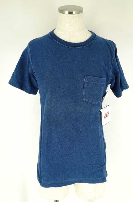 Champion (チャンピオン) REVERSE WEAVE インディゴ染カットソー メンズ トップス