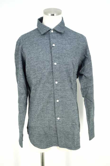 EDIFICE (エディフィス) 16AW メランジネルセミワイドシャツ メンズ トップス