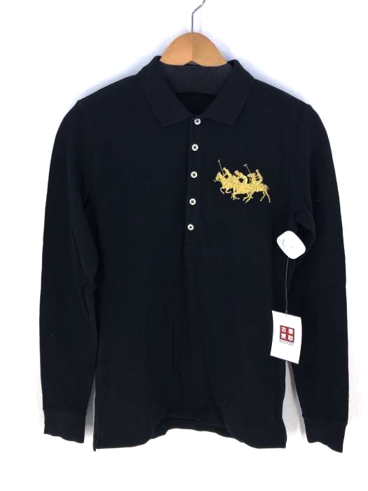 RALPH LAUREN（ラルフローレン） THE SKINNY POLO 刺繍ロングスリーブポロ レディース トップス