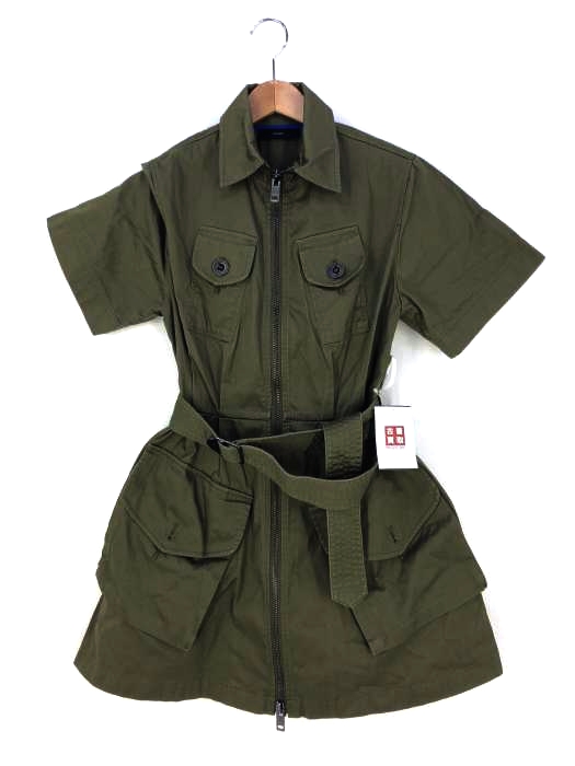 DIESEL（ディーゼル） ミリタリーシャツワンピース レディース ワンピース