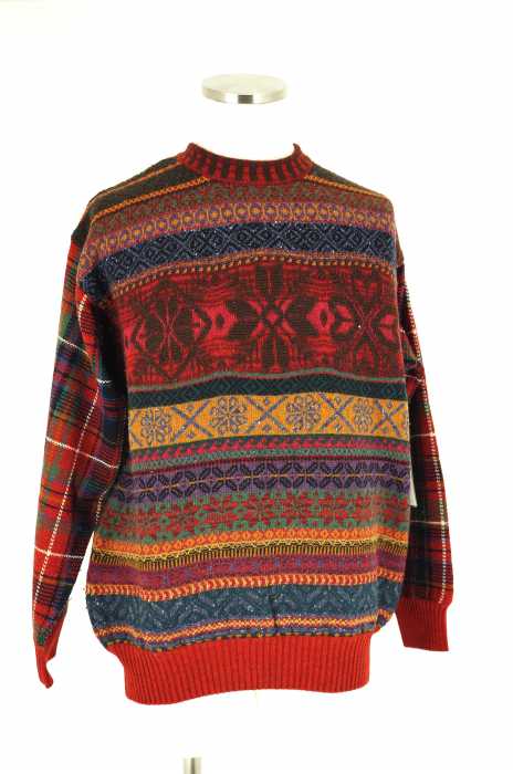 KENZO（ケンゾー） 総柄プルオーバーニット メンズ トップス