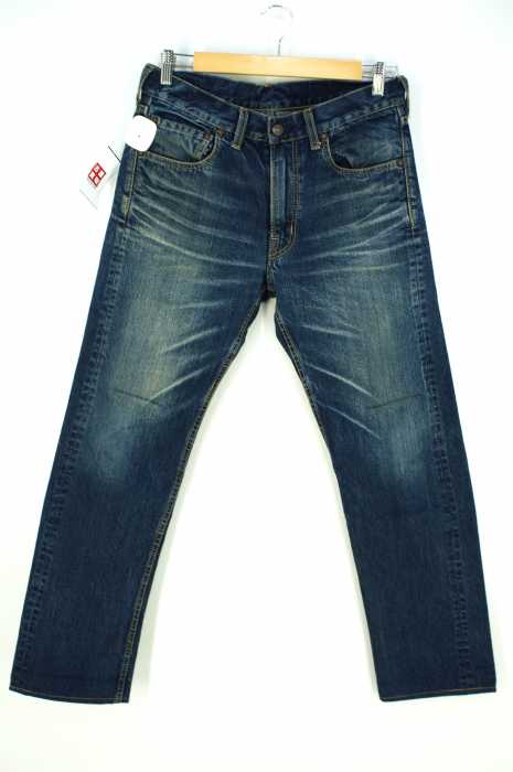 HOLLYWOOD RANCH MARKET（ハリウッドランチマーケット） 加工ストレートデニムパンツ メンズ パンツ