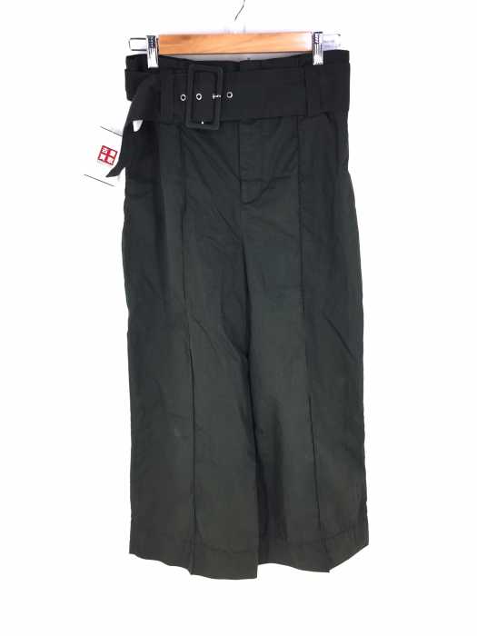 ZARA WOMAN （ザラ ウーマン） ベルト付き　ワイドチノ レディース パンツ